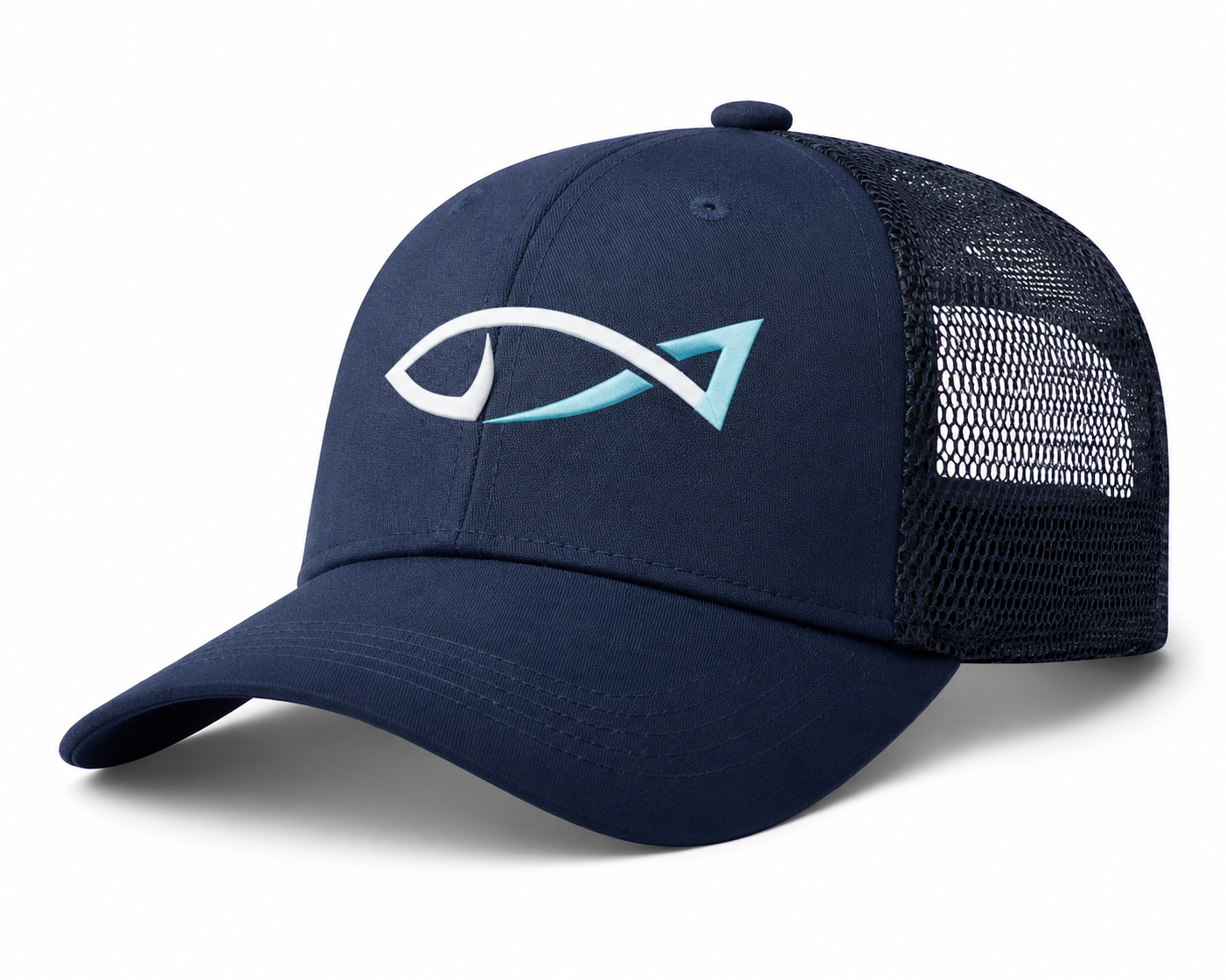 Fish Mark Trucker